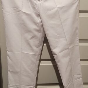 White dress pants
